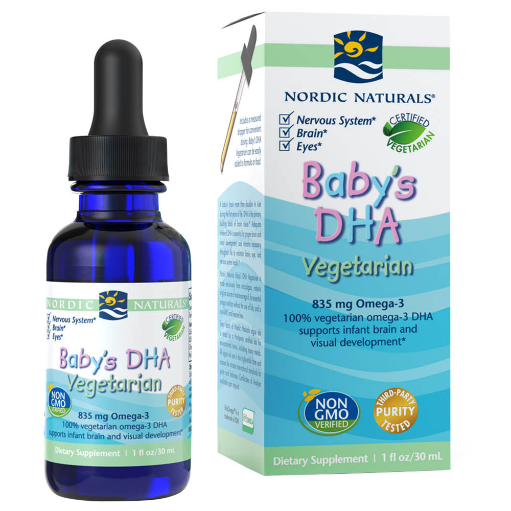 نوردك ناتشورالز حمض الدوكوزاهكسانويك النباتي للأطفال 1 أوقية