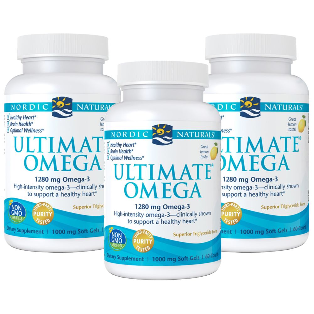 نورديك ناتشورالز - مكمل أوميغا - 60 كبسولة - 3 عبوات