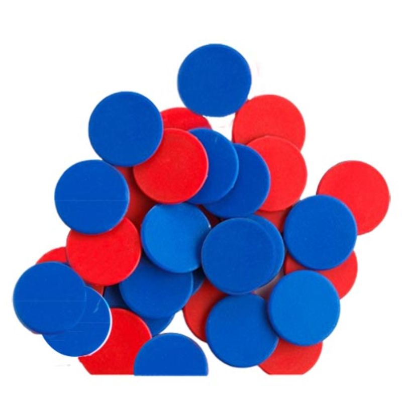 EDX Education - Plastic 2-Color Counters