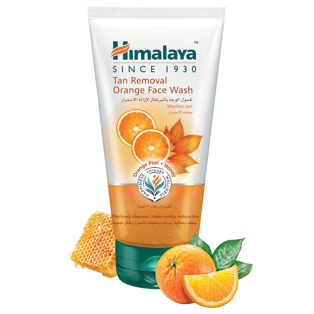 Himalaya Herbals - Tan Removal Orange Face Wash 150ml