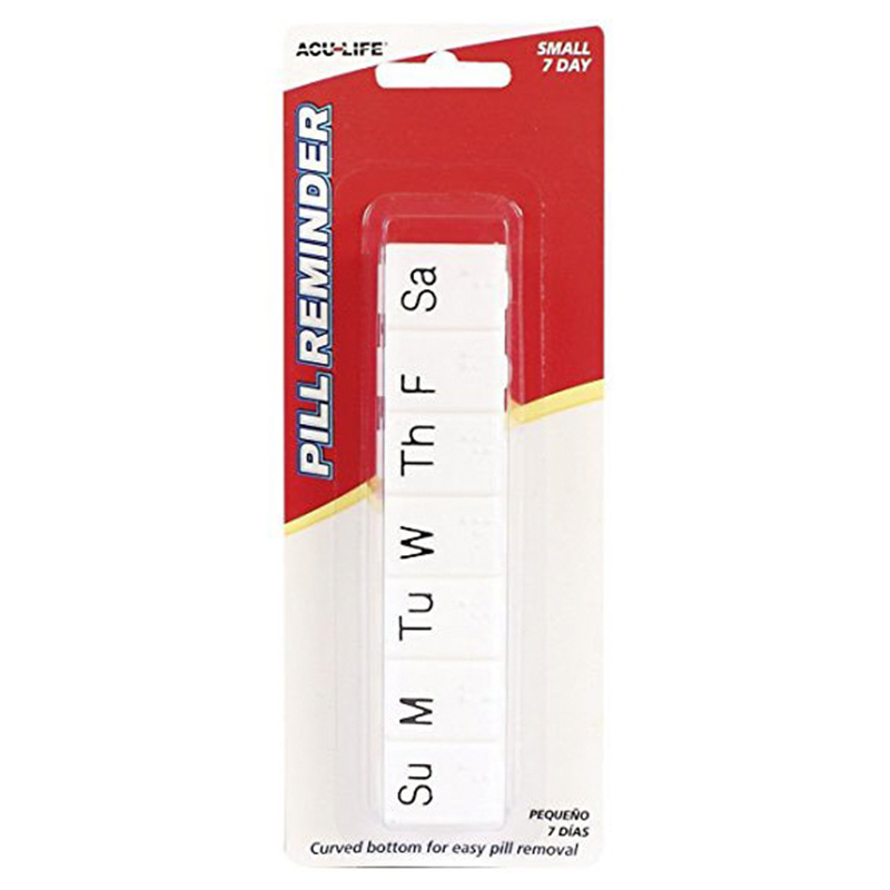 أكو لايف - علبة حبوب صغيرة تكفي 7 أيام - ألوان متنوعة