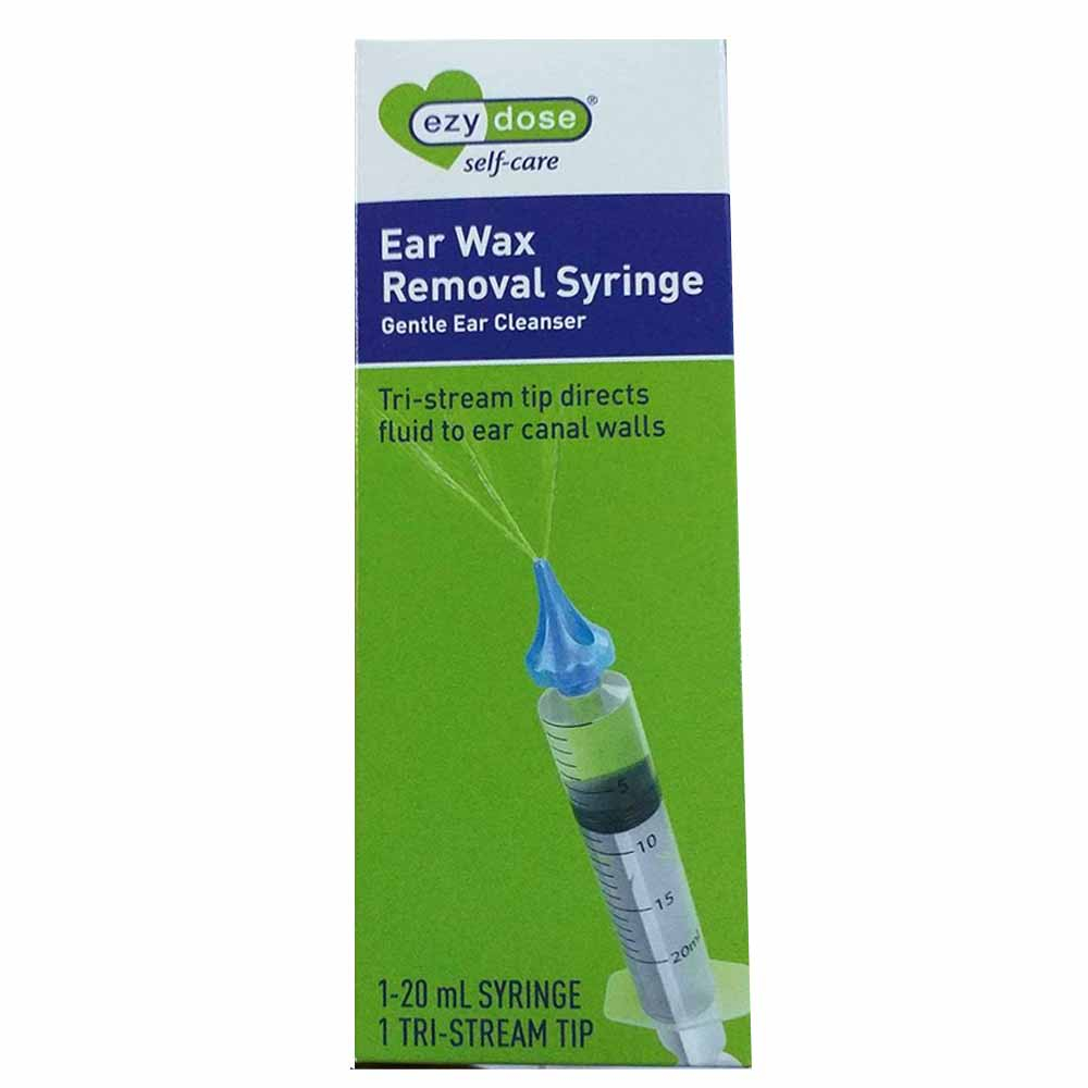 Acu Life - Ear Wax Removal Syringe - Assorted Color