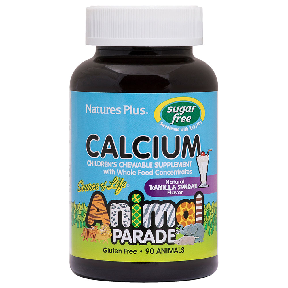 Animal Parade Sugar Free Calcium Children's Chewable 90s