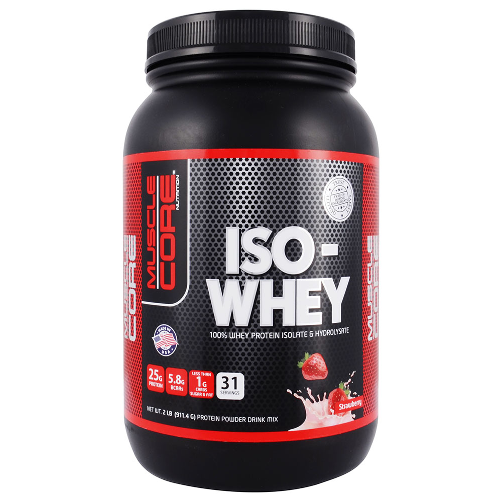 Muscle Core Nutrition Iso-Whey 2Lb Strawberry