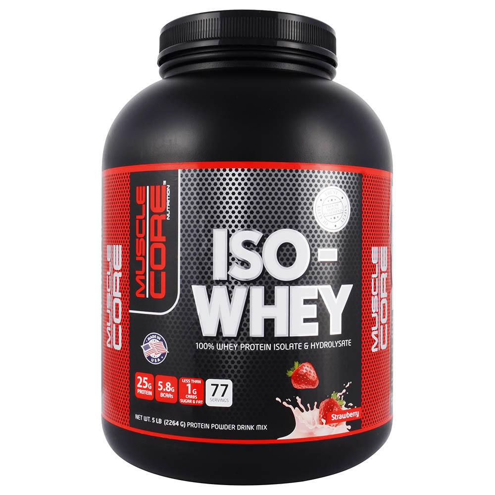 Muscle Core Nutrition Iso-Whey 5Lb Strawberry