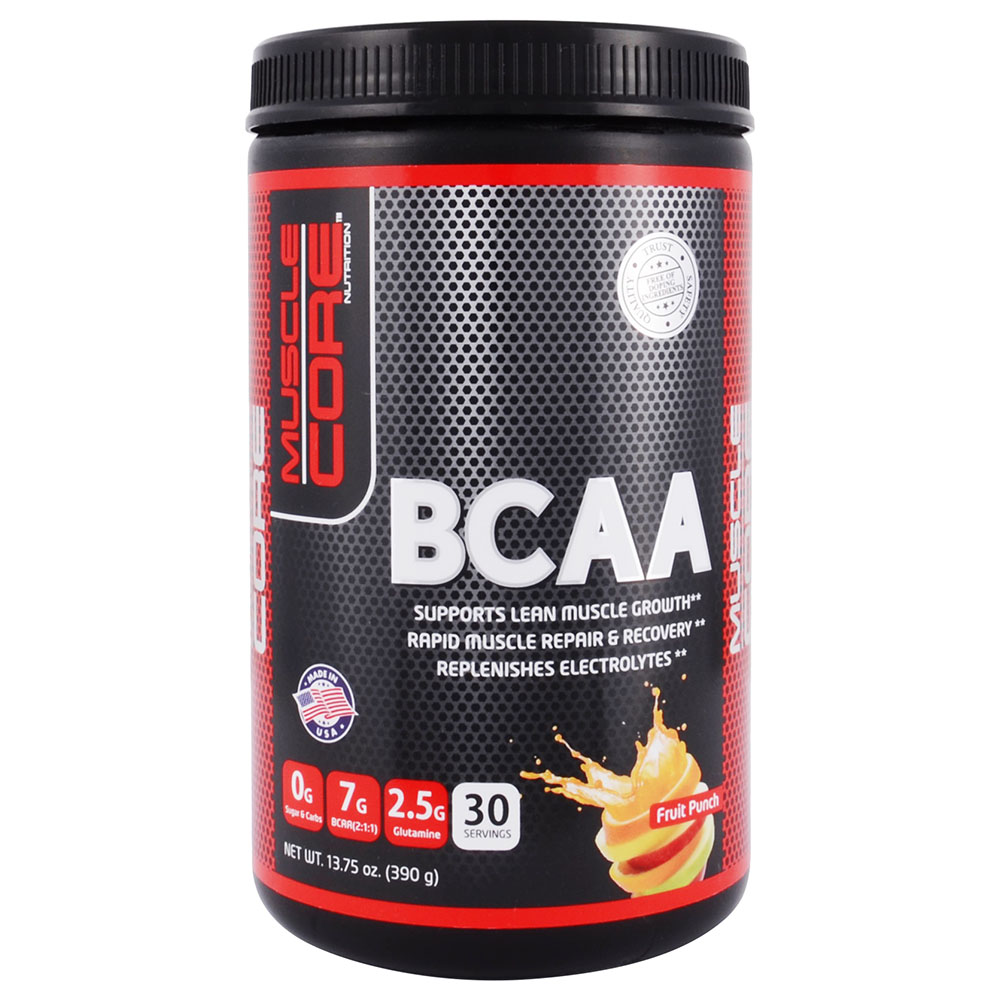 Muscle Core Nutrition BCAA 30 Servings Fruit Punch