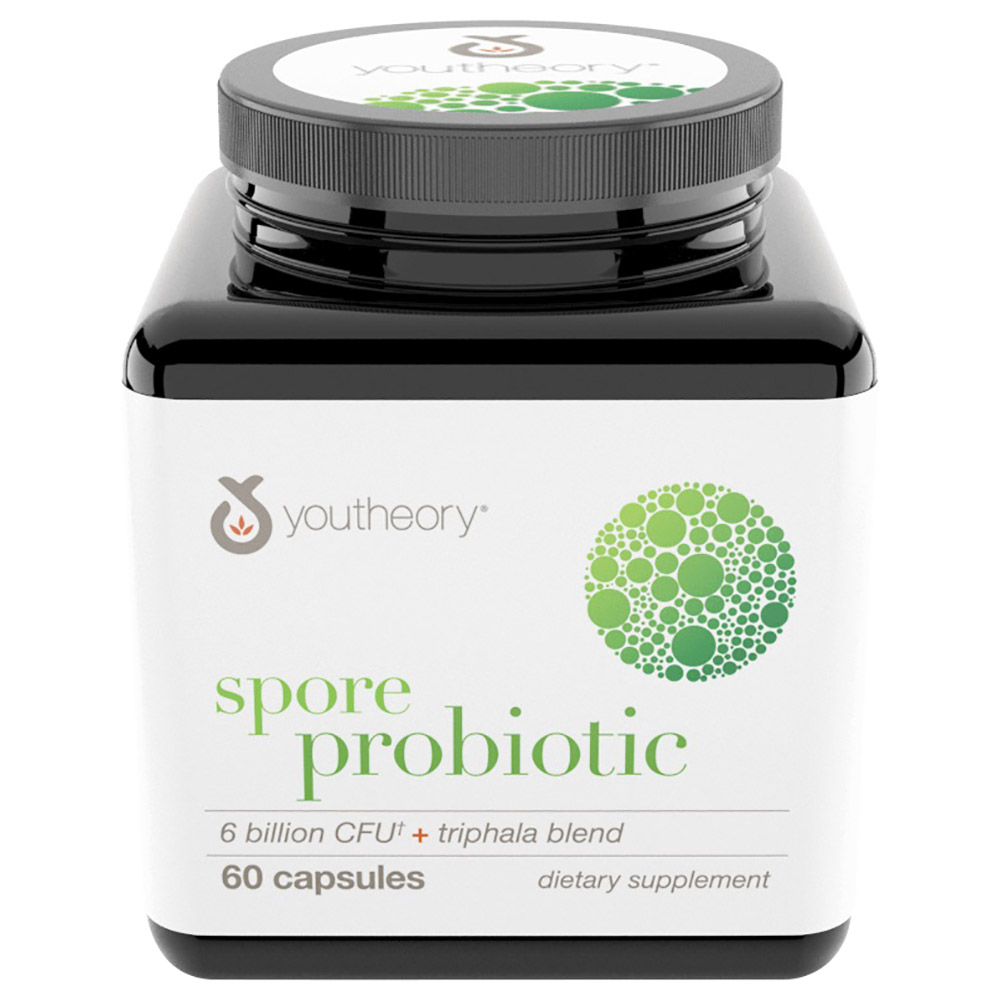 Youtheory - Spore Probiotic 6 Billion CFU 60 Capsules