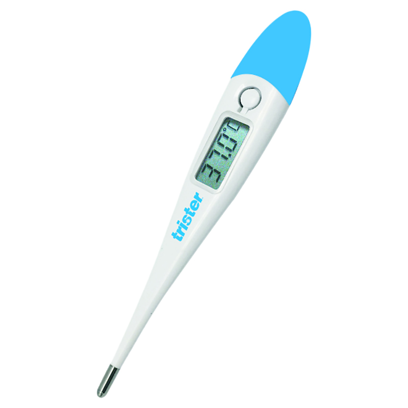 Trister - Digital Thermometer with Flexi Tip - 10 Sec