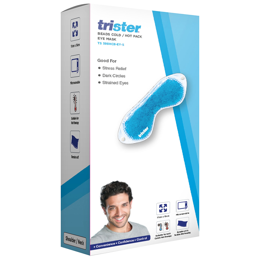 قناع عين تريستر - خرز بارد/ساخن صغير