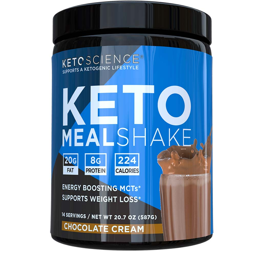 Ketoscience Keto Meal Shake Natural Chocolate Flavour 539g