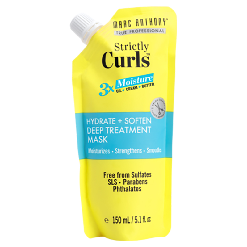 مارك انثوني - قناع الترطيب والتنعيم العميق ستركتلي كورلز - 150 مل