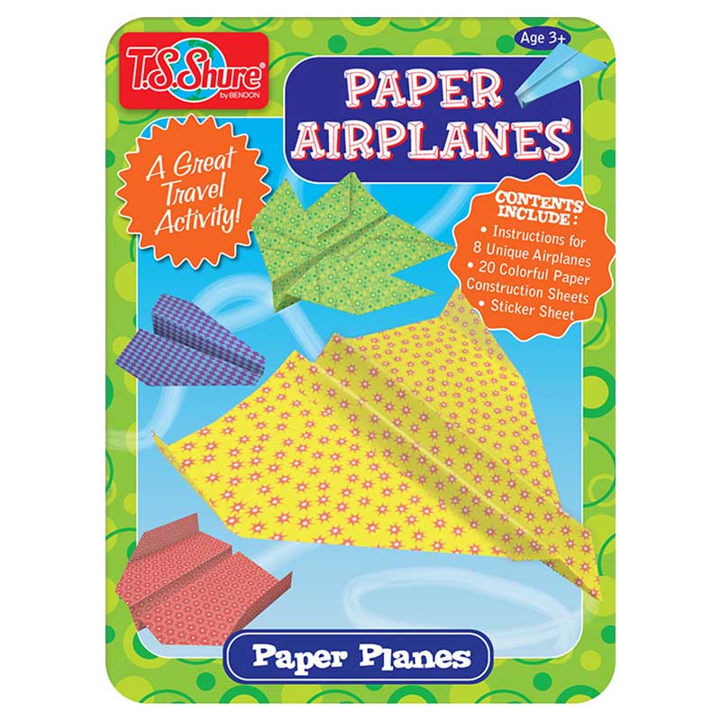 Paper Airplanes: A Great Travel Activity Book
