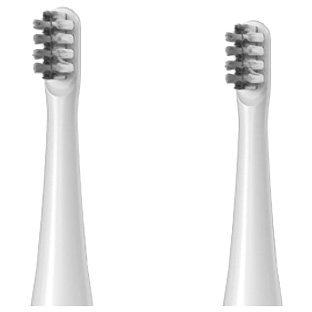 Bomidi - T501 Electric Toothbrush Heads with Brush Heads - 2pc - White