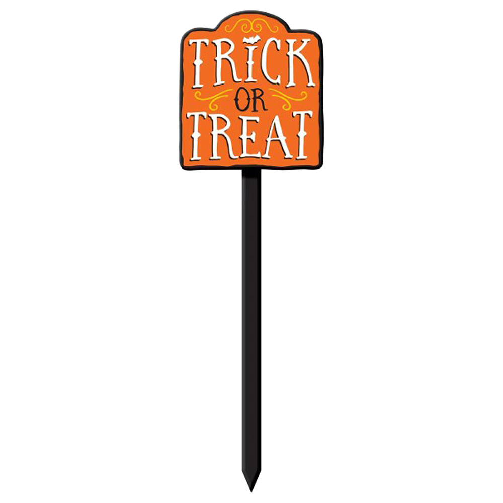 Party Centre - Trick or Treat Yard Stake