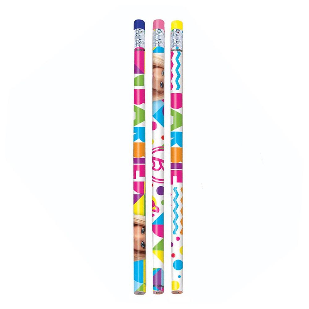 Party Centre - Barbie Sparkle Pencil Favors 12pcs