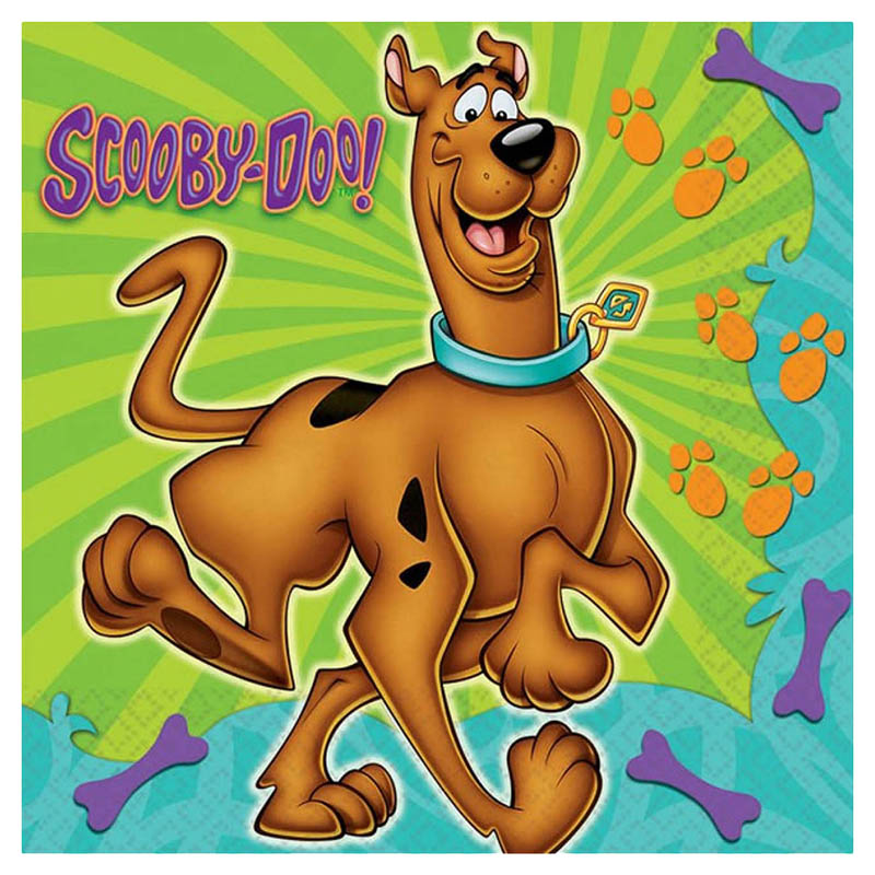 Party Centre - Scooby-Doo Where Are You Lunch Tissues 16pcs