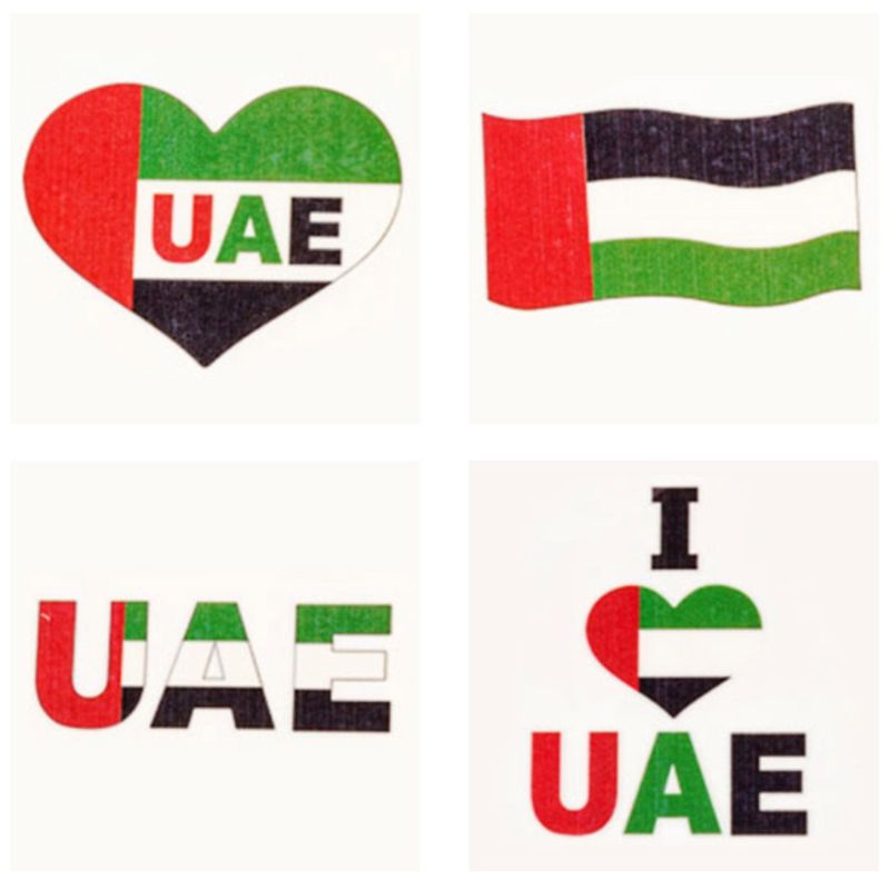 Party Centre - UAE Tattoo 24pcs