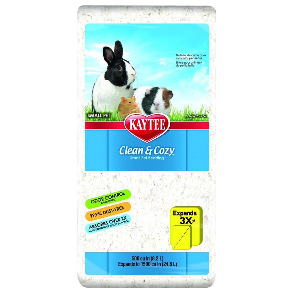 Kaytee - Clean & Cozy Pet Bedding White 500CI/8.6L