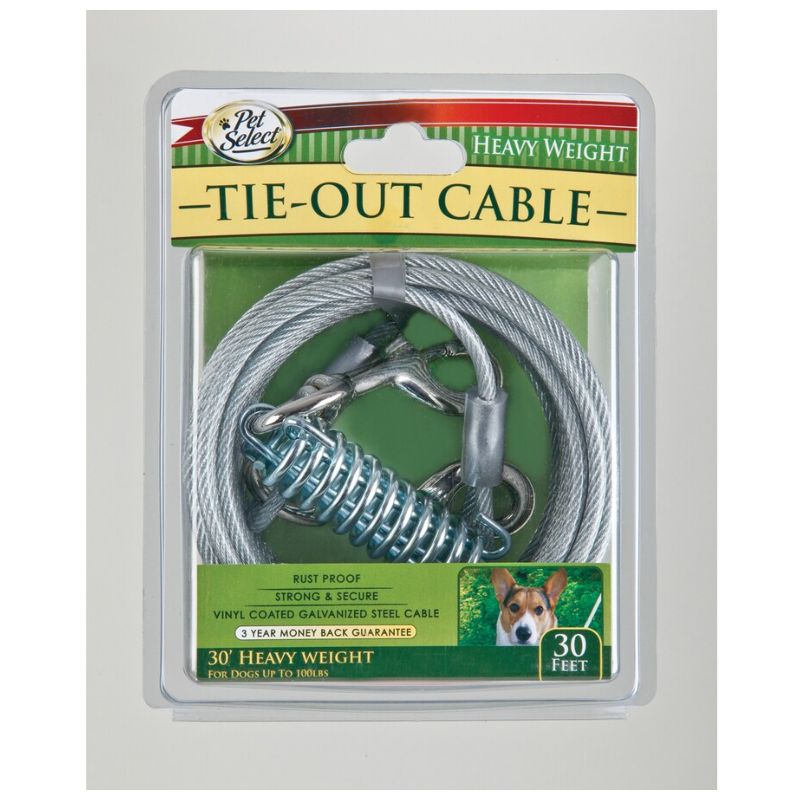 فور باوز - كابل فولاذي مطلي بالفينيل ثقيل الوزن - 30 قدم