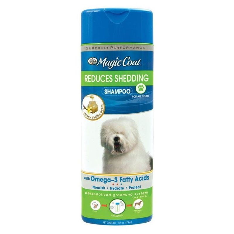 شامبو فور باوز ماجيك كوت لتقليل تساقط الشعر للكلاب 16 أونصة