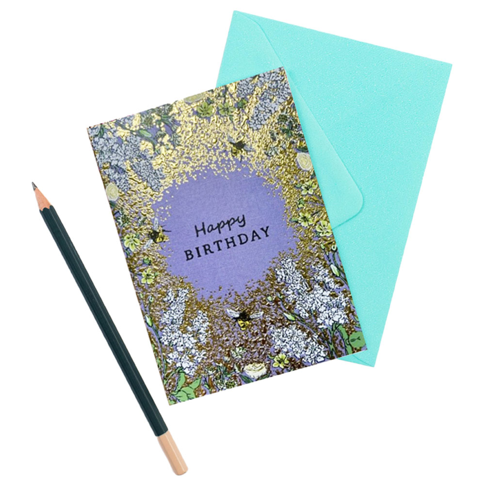 Apple & Clover - Busy Bees Birthday Card 