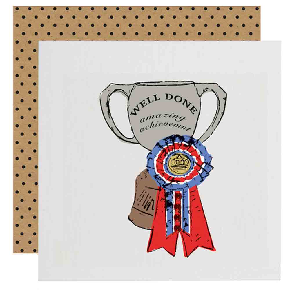 Apple & Clover - Well Done Rosette Stars Card