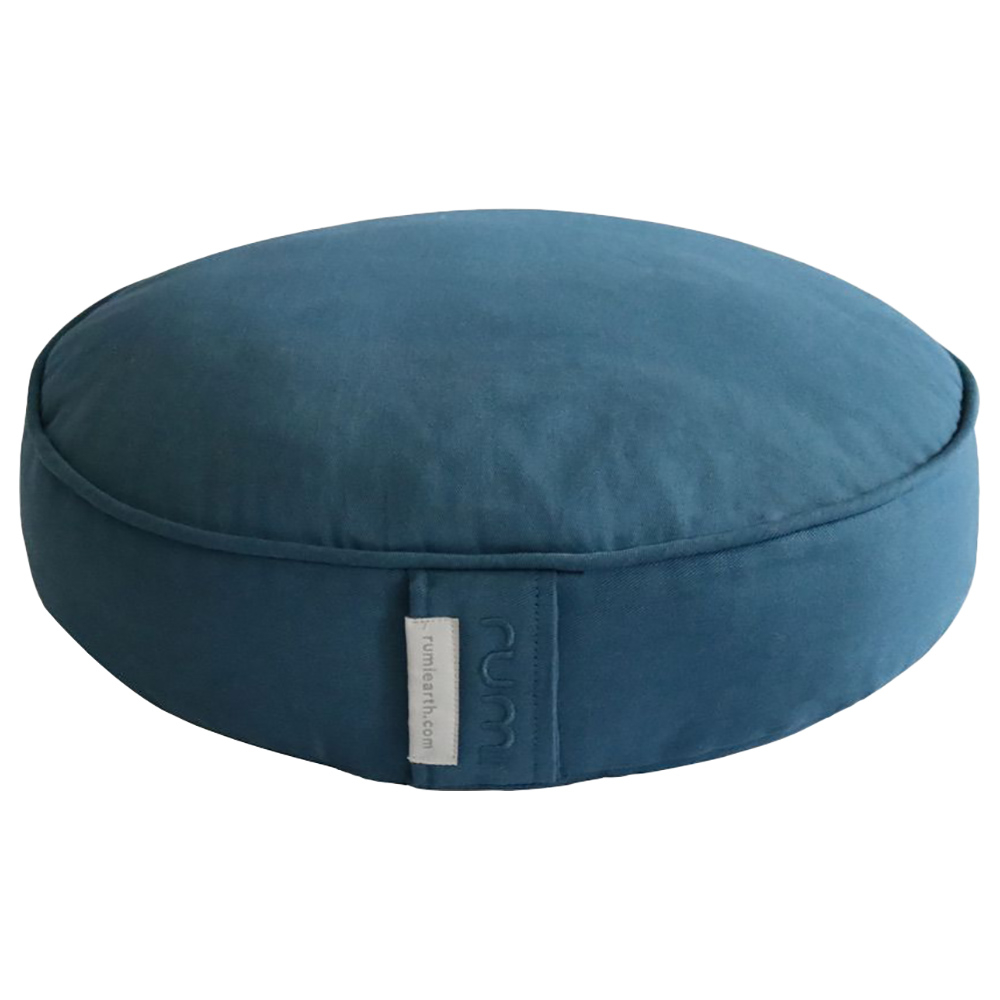 Rumi Earth - Meditation Cushion - Indigo