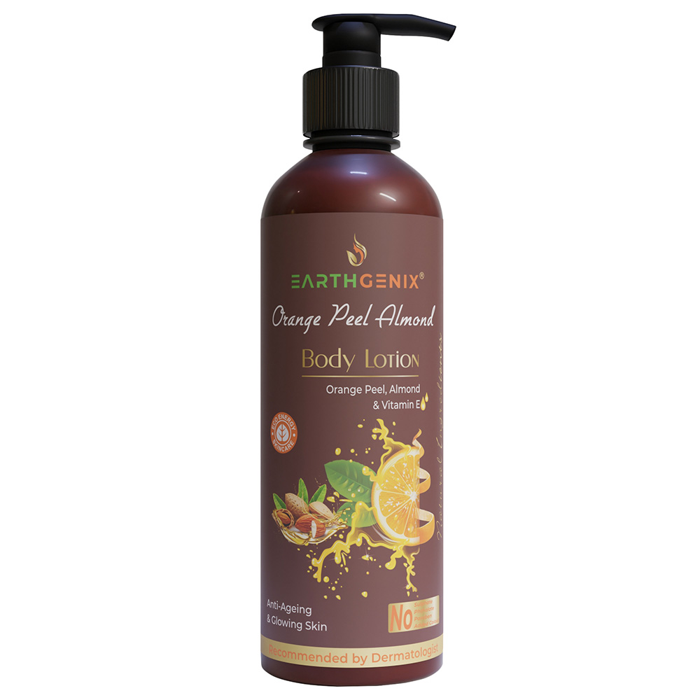 Buy Earthgenix - Orange Peel Almond Body Lotion - 1000ml in