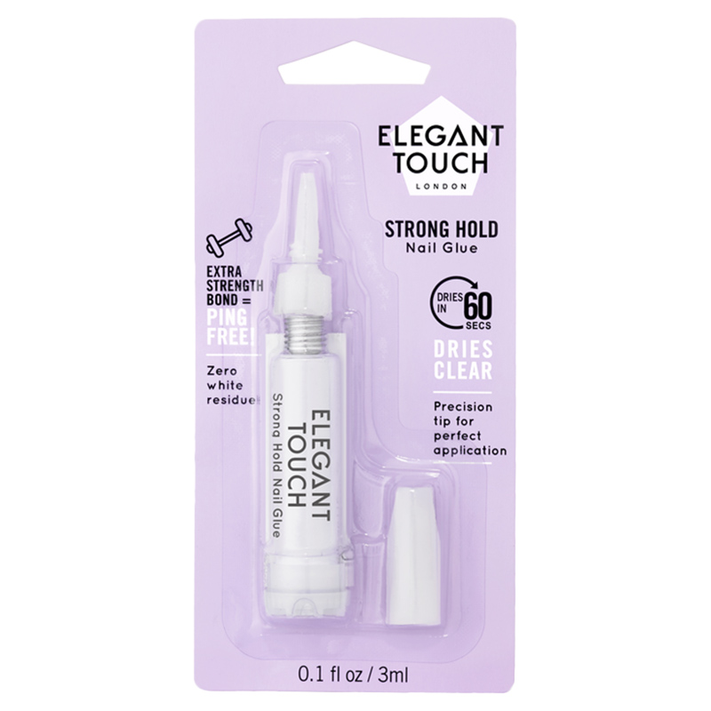 Elegant Touch - Strong Hold Nail Glue - 3Ml
