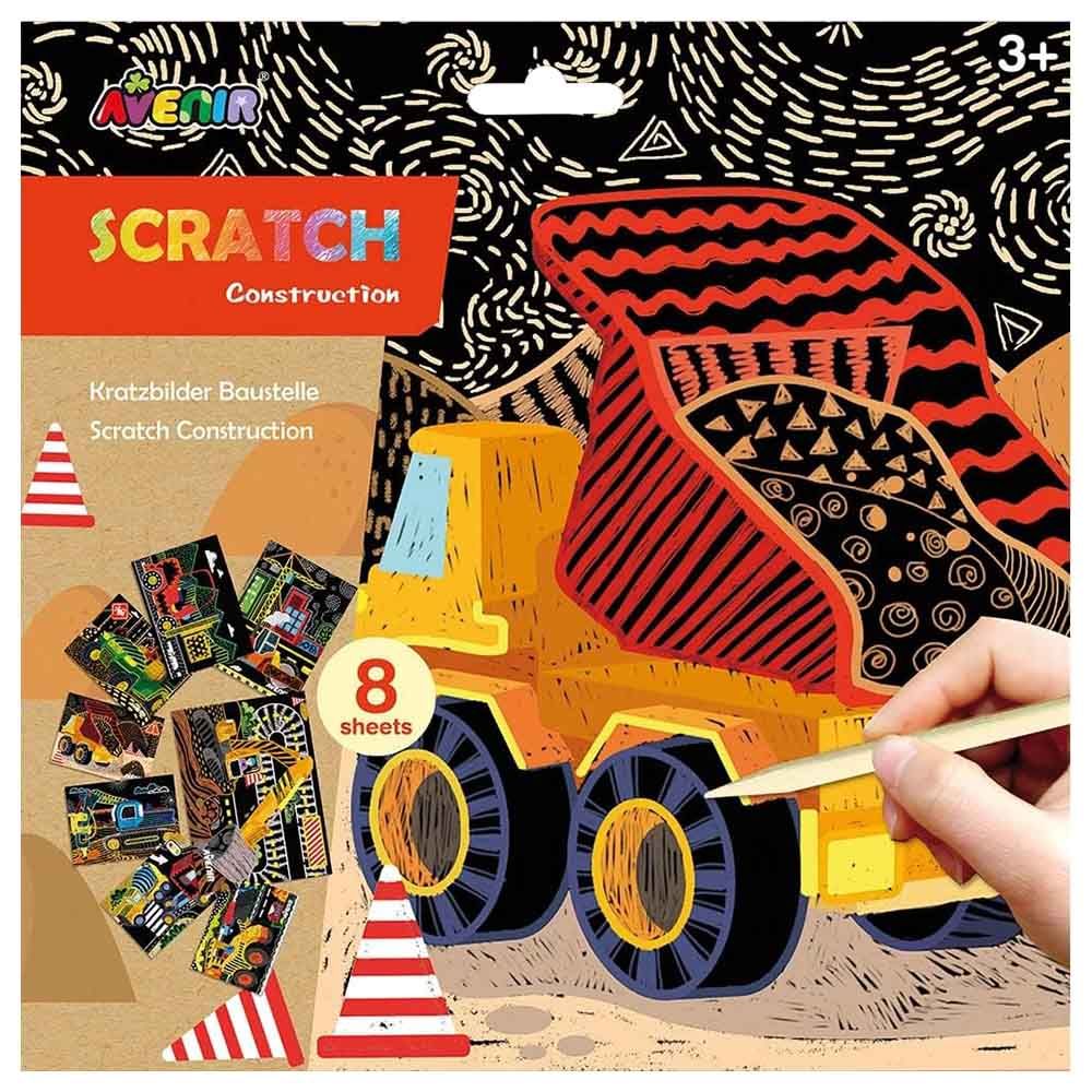 Construction Scratch Art Junior Construction Scratch Art Junior