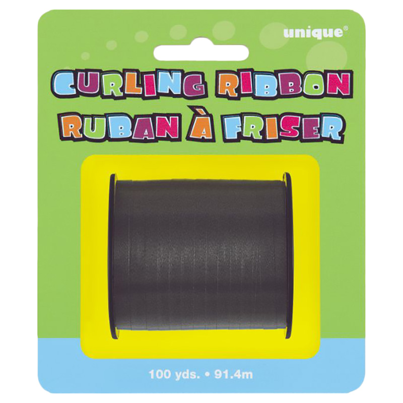 Unique - 100 Yards Black Curling Ribbon