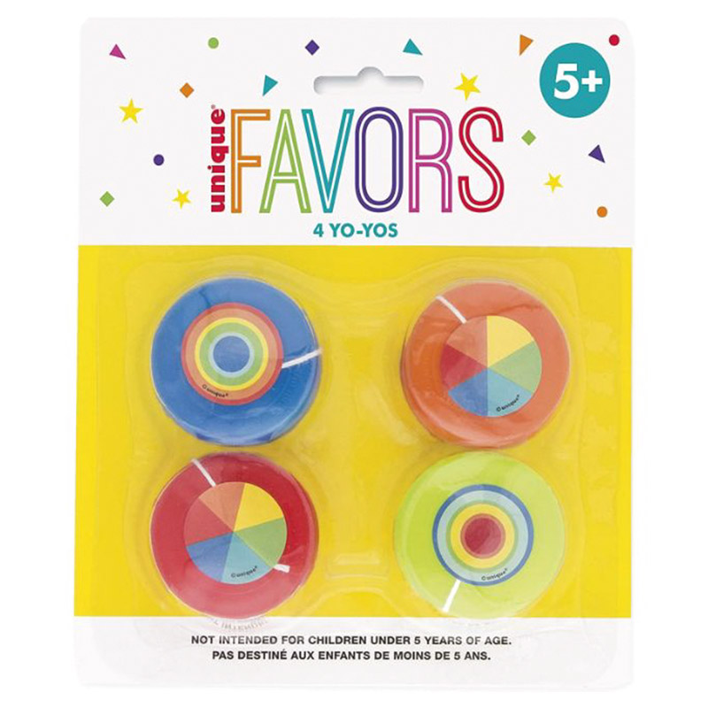 يونيك - هدايا حفلات - يويو بلاستيكي - عدد 4