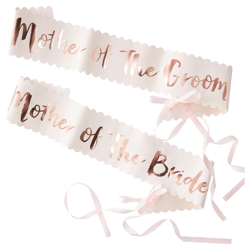 Ginger Ray - Mother Of The Bride/Groom Sash Pack