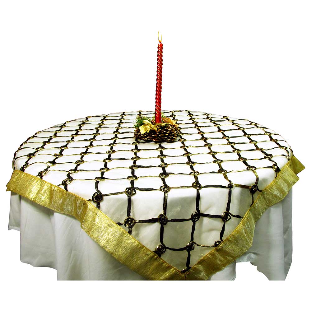 Christmas Magic - Christmas Tablecover 90 x 90 cm - Gold