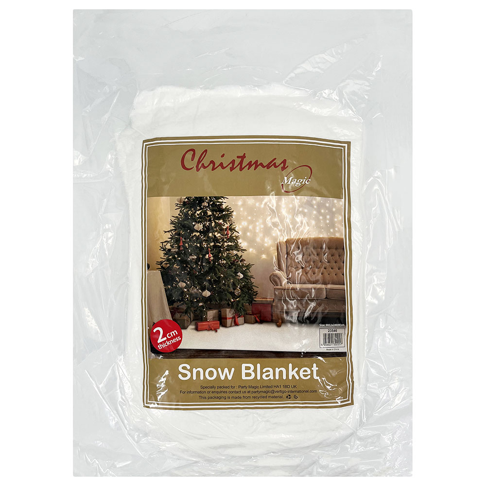 Party Magic - Snow Blanket 90 x 240 cm 