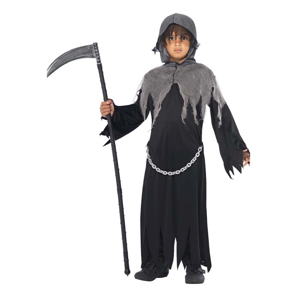 Smiffys - Grim Reaper Boy Costume - Tween