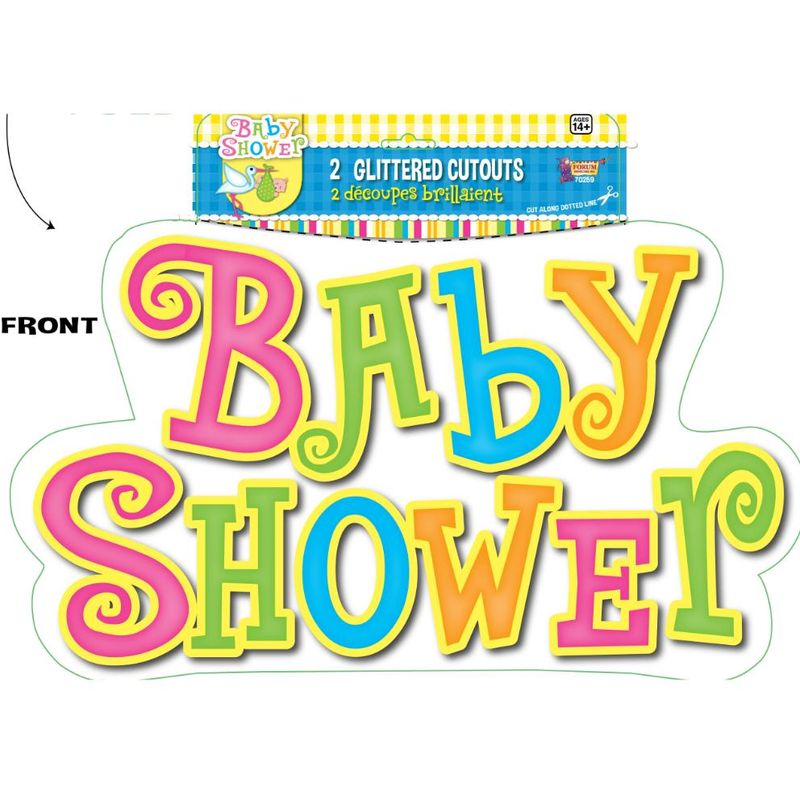 فورام - زينة لامعة لاحتفال استحمام الطفل