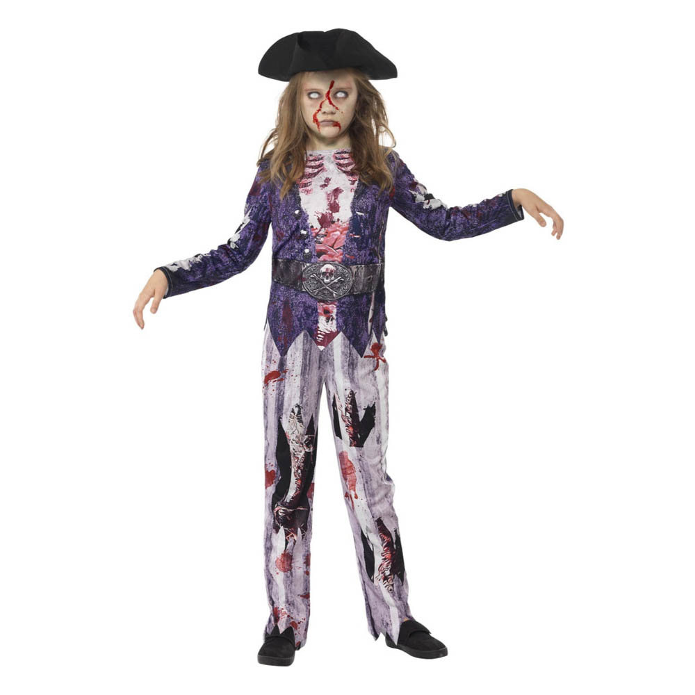 Smiffys - Deluxe Jolly Rotten Pirate Girl Costume