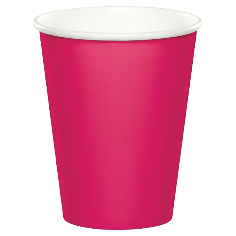 Creative Converting - Touch Of Color Cup Hot Magenta 24pcs