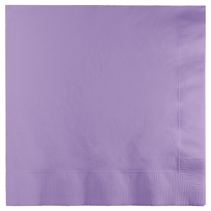 Creative Converting Touch Of Color Lavender Napkins 50pcs