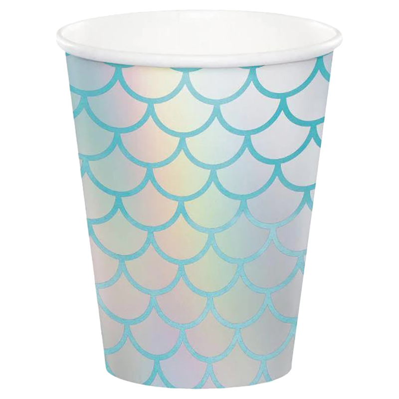Creative Converting - Mermaid Shine Cups 266ml - 8pcs