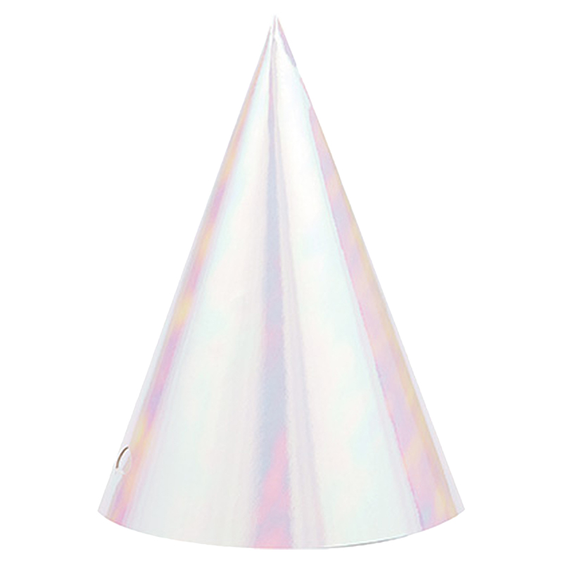 كرييتف كونفيرتنغ - قبعة حفلات مخروطية - مموج اللون - عدد 8