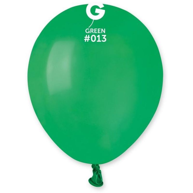 جيمر - بالون لاتكس دائري - أخضر - 5 انش