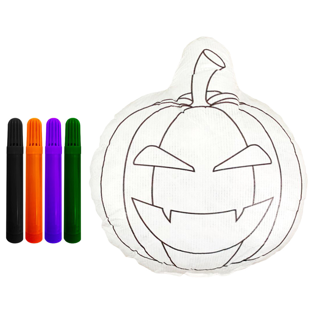 Party Magic - Pumpkin DIY Painting Soft Toy