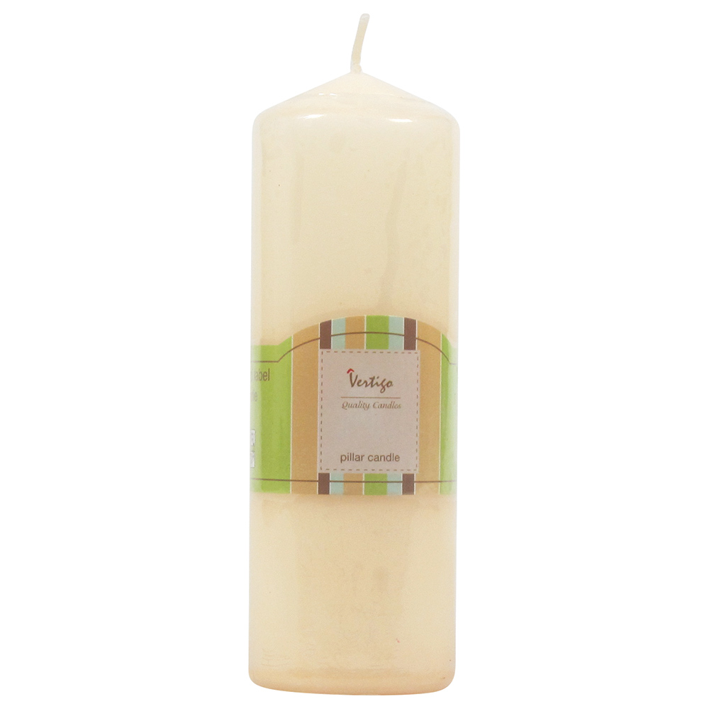 Christmas Magic - Pillar Candles 2 x 6 inch - Ivory