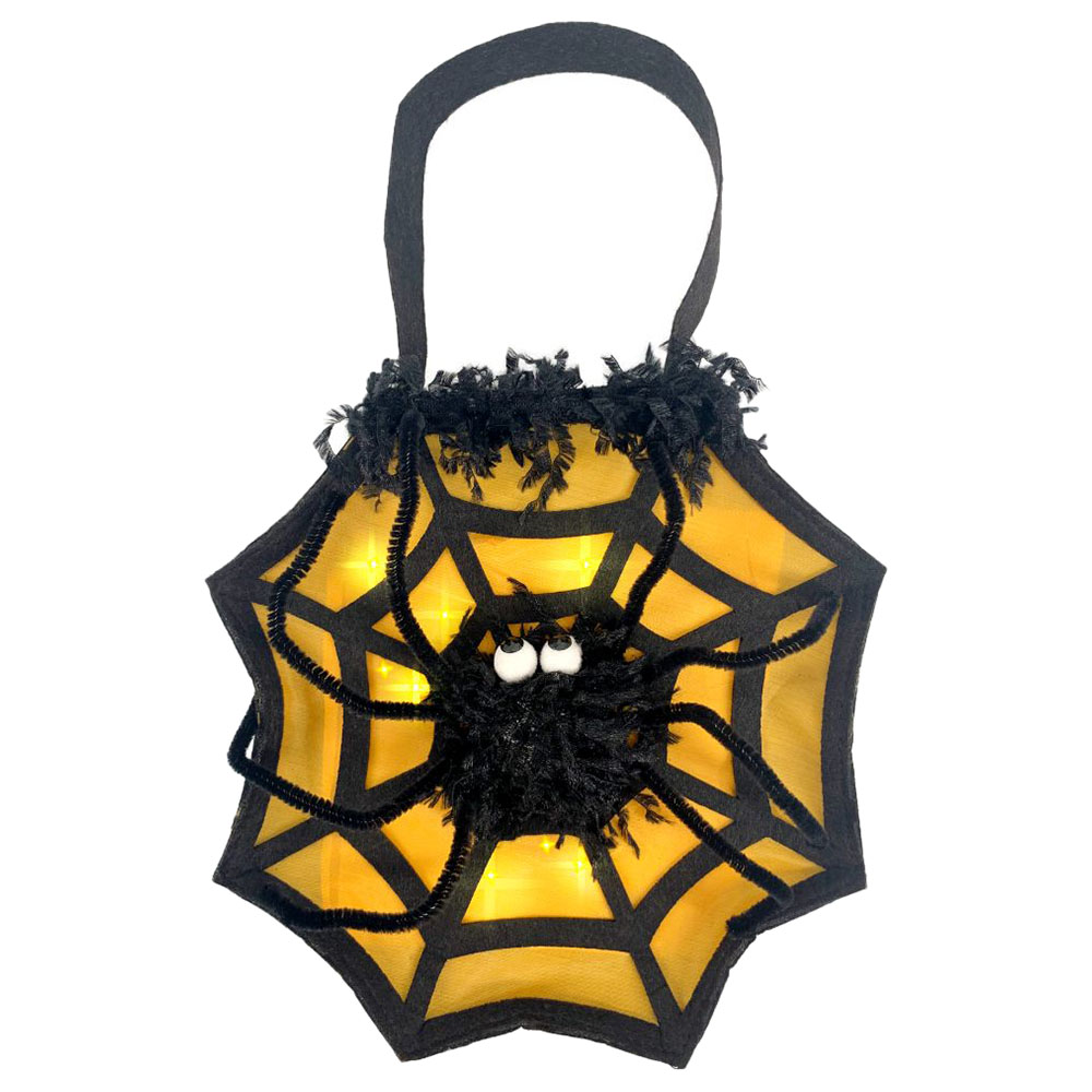 Party Magic - Halloween Spider Bag with Lights