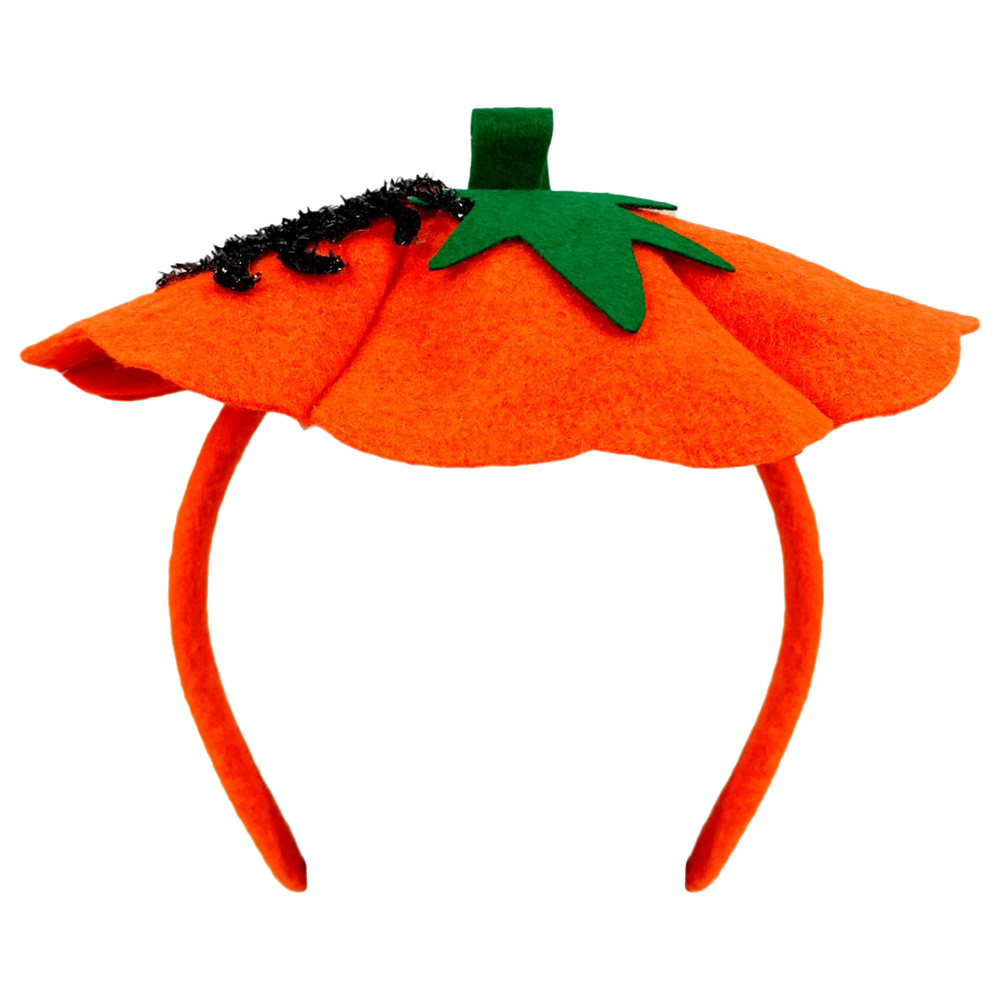 Party Magic - Pumpkin Headband with Spider