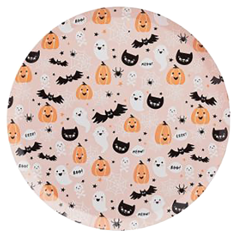 Hootyballoo - Halloween Character Paper Plates - 8pcs