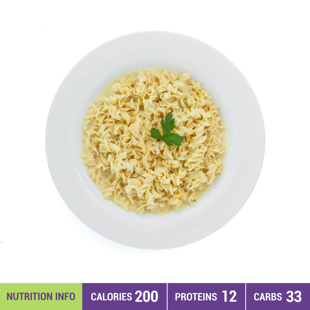 Qvie - Fettuccini Alfredo - High-Protein Low-Calorie