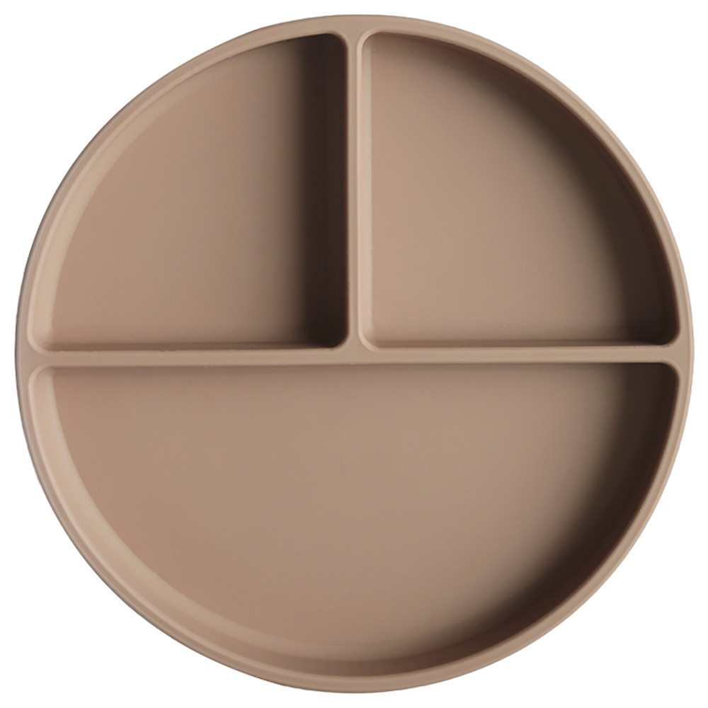 Mushie - Silicone Plate - Natural
